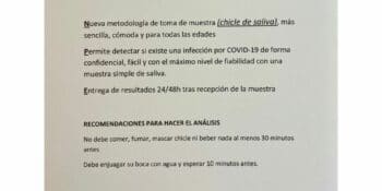 Test PCR en Saliva